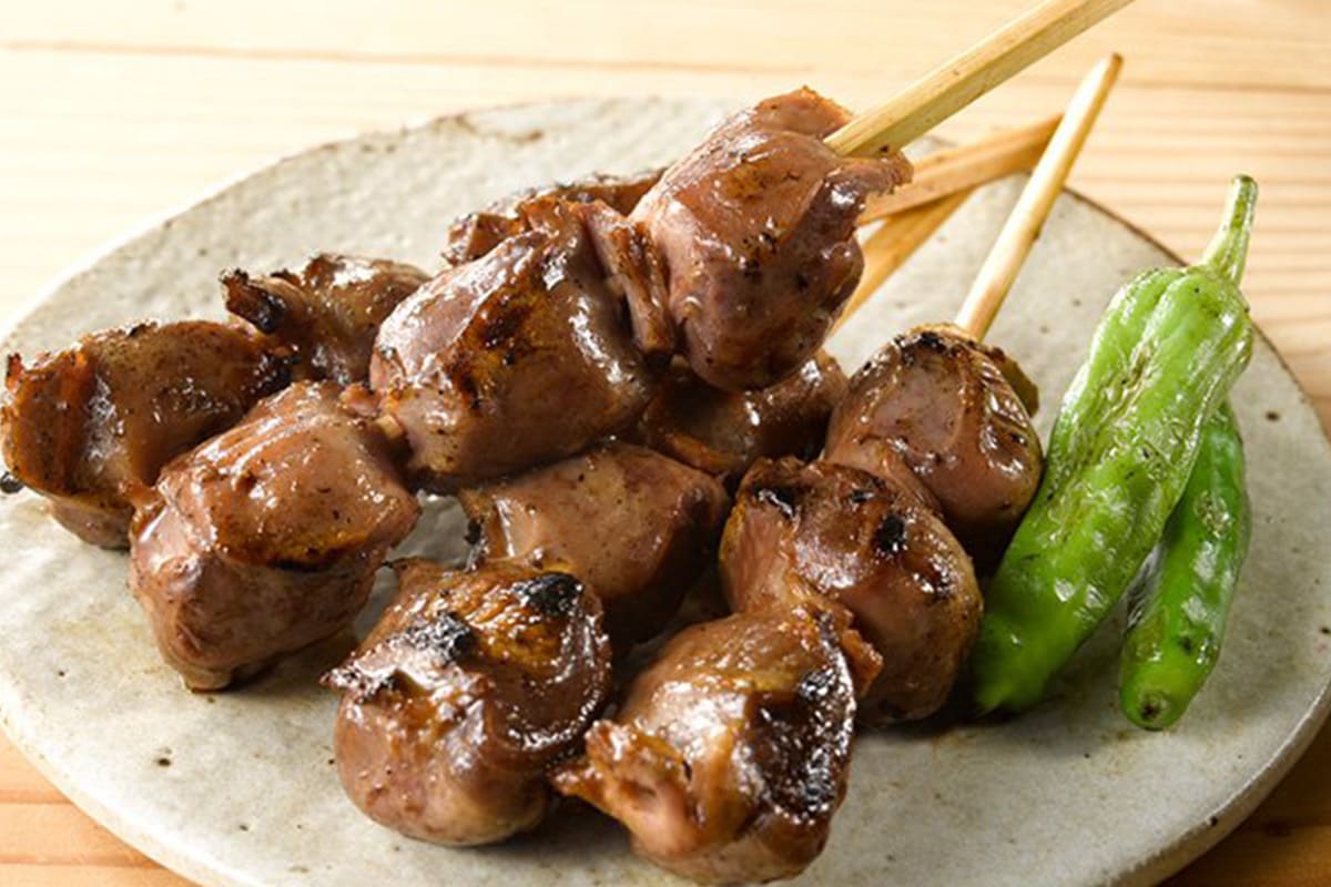 名古屋コーチン 砂肝焼鳥串