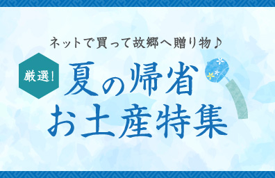 夏の帰省お土産特集